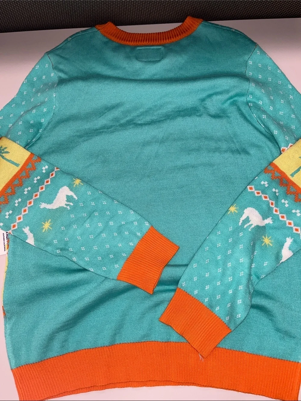 Tipsy Elves Teal and Orange 